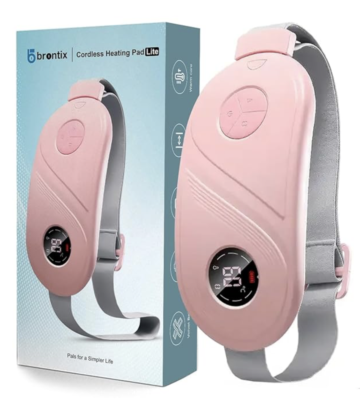 Brontix Cordless Period Cramp Relief Massager